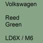 Preview: Volkswagen, Reed Green, LD6X / M6.